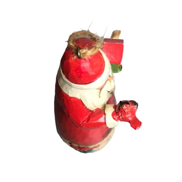 Jim Shore Santa Claus Christmas Ornament Cardinal  2014 Holiday Decor Folkart Ho - Picture 13 of 14